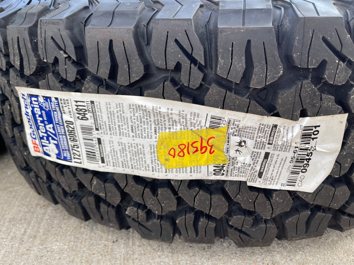 20" Toyota Tundra Sequoia T FORCE TSS TRD OEM black wheels rims 5x150 NEW BFG Texas Truck Tire