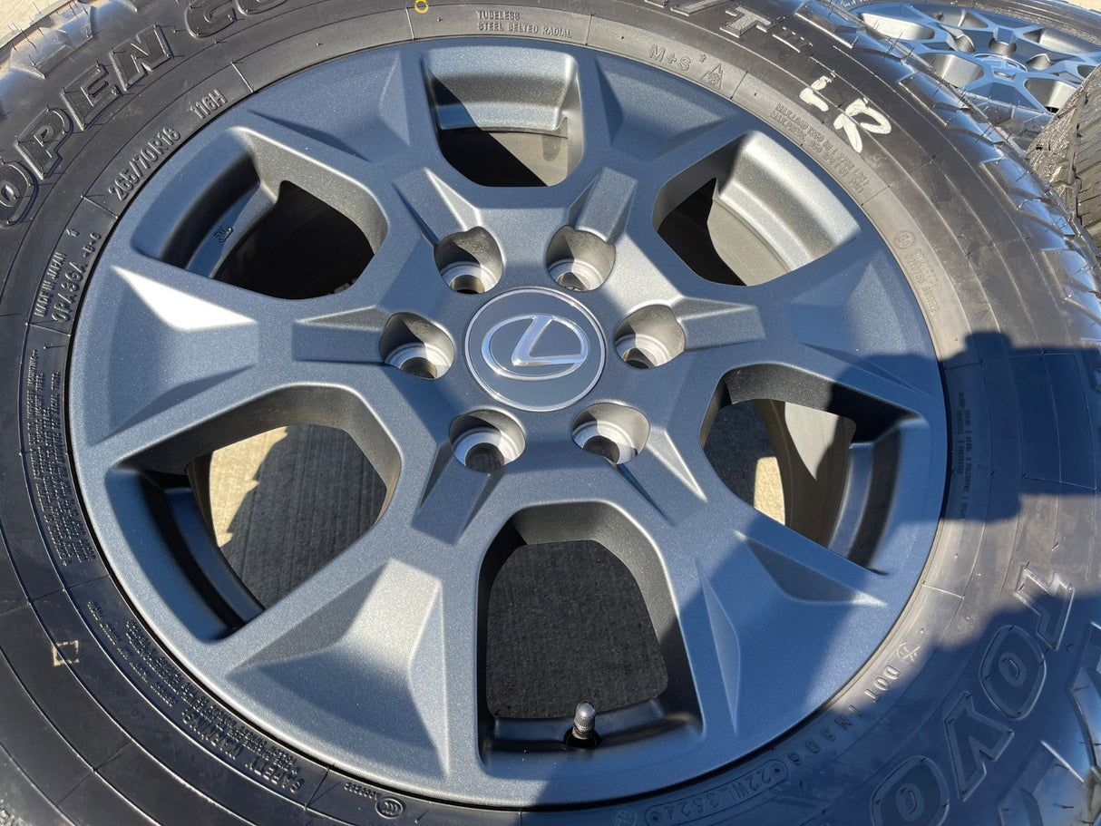 18" Toyota 4Runner Land Cruiser TRD Tundra OEM 10544 wheels rims GX550 TOYO NEW Texas Truck Tire