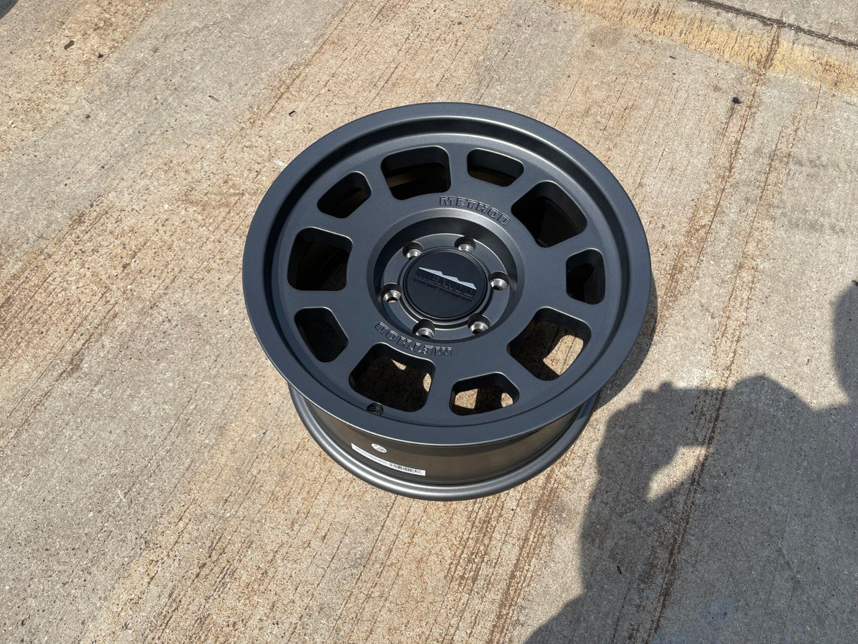 17x8.5 17" Method Racing MR706 Chevy Silverado RAM Tacoma wheel rim 6x139 6x5.5 Texas Truck Tire
