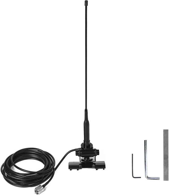 NL-R2 GMRS Antenna – 155/460MHz Soft Whip w/ Mount TekShack