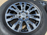 20" Nissan Titan XD OEM 62728 wheels rims tires CHROME DISCOUNTED Texas Truck Tire