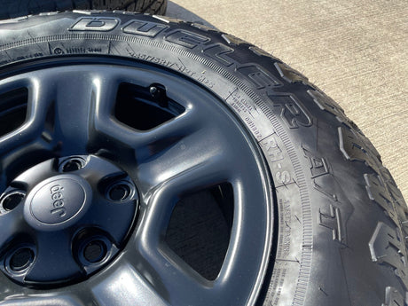 17" Jeep Gladiator OEM wheels rims Steel 9220 9240 Wrangler 2025 2026 NEW Texas Truck Tire