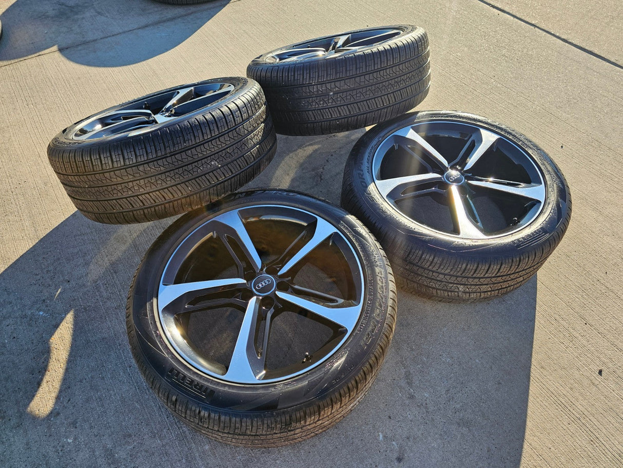 21" Audi SQ5 SQ7 SQ8 OEM wheels rims 58939 Q7 Q8 Q5 RS S PIRELLI Texas Truck Tire