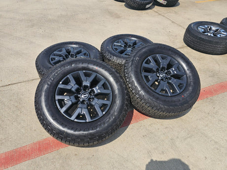 17" Nissan Frontier OEM Desert Runner 62832 wheels rims tires 2023 2024 2025 NEW Texas Truck Tire