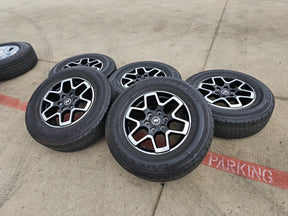 18" Ford Bronco wheels rims black 95213 Ranger tires 2022 2023 2024 2025 2026 Texas Truck Tire