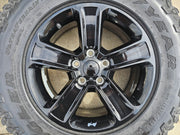18" Jeep Wrangler Sahara OEM 9221 9255 wheels rims 2020 2021 2022 2023 2024 2025 Texas Truck Tire