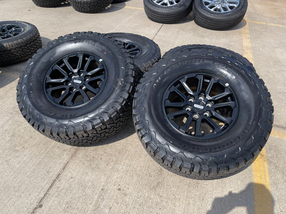 17" Ford F-150 Raptor OEM 10611 rims wheels Bronco 2024 2025 2026 NEW BFG Texas Truck Tire