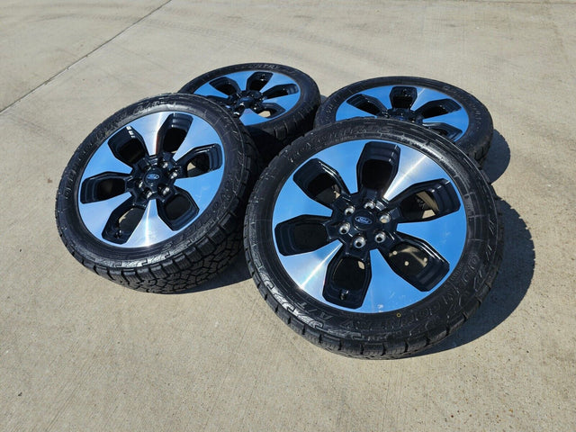 22" Ford F-150 Lightning LIMITED OEM rims wheels 10472 Expedition TOYO A/T Texas Truck Tire