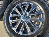 20" Toyota Land Cruiser OEM wheels rims 94057 Tundra Sequoia 2024 2025 2026 NEW Texas Truck Tire