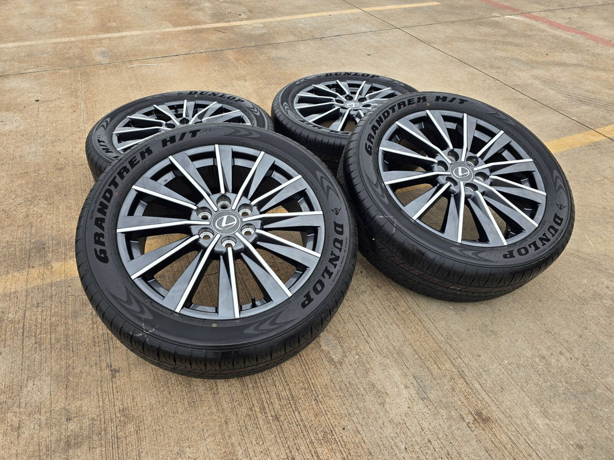 22" Lexus GX550 OEM wheels rims Toyota Land Cruiser Tundra 78519 LX600 2025 NEW Texas Truck Tire
