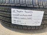 18" Toyota Tacoma 4Runner TRD OEM 10641 wheels rims 2024 2025 2026 NEW MICHELIN Texas Truck Tire