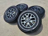 17" Toyota 4Runner Tacoma TRD OEM 94254 10637 wheels rims 2025 2026 NEW Texas Truck Tire