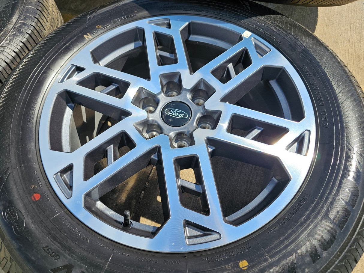 20" Ford F-150 LARIAT Limited OEM 94219 rims wheels Expedition 2026 NEW YOKOHAMA Texas Truck Tire