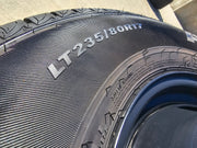 17" Dodge Ram 3500 Dually Laramie 8x200 wheels rims OEM 2703 2704 NEXEN Texas Truck Tire