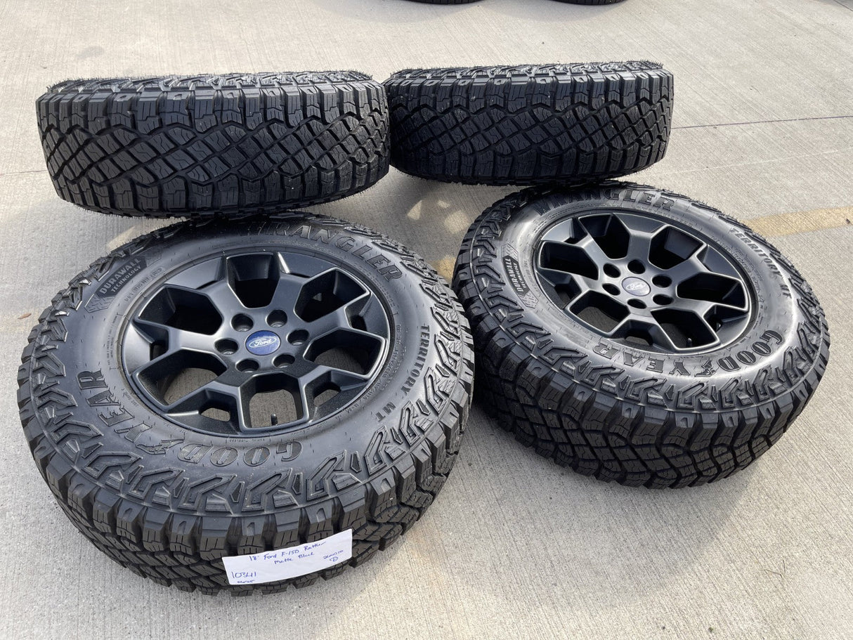 18" Ford F-150 TREMOR RATTLER OEM rims wheels 10341 95029 Expedition 2026 NEW Texas Truck Tire