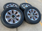 20" Ford F-250 F-350 OEM 10487 LIMITED KING RANCH tan wheels rims 2024 2025 2026 Texas Truck Tire
