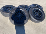 (5) 18" INEOS Grenadier OEM Black wheels rims tires beadlock 2024 2025 2026 NEW Texas Truck Tire