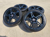 19" + 20" Chevy Corvette C8 OEM 14007 14008 wheels rims 2023 2024 2025 2026 NEW Texas Truck Tire