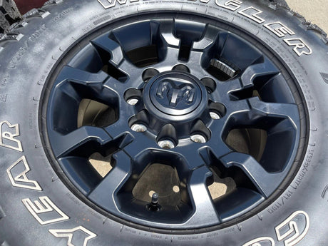 17" Ram 2500 3500 Laramie Power Wagon OEM wheels rims tires 2025 2026 NEW Texas Truck Tire