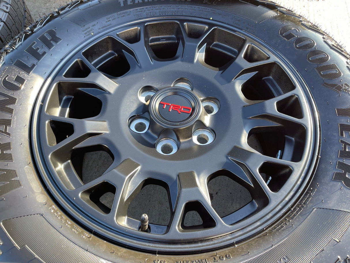 18" Toyota Tacoma 4Runner TRD Pro OEM 95973 wheels rims 2025 2026 GOODYEAR NEW Texas Truck Tire