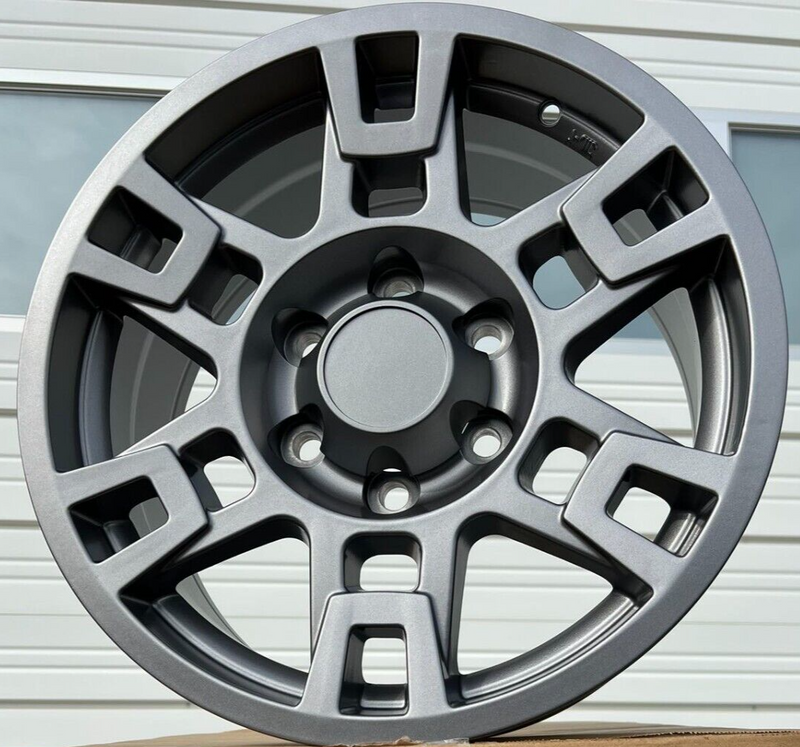 Toyota TRD Style Wheels 17" x 8 Gunmetal Rims 1pcs