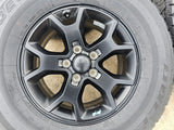 17" Jeep Wrangler Rubicon OEM 9218 wheels rims Gladiator tires DUELER A/T Texas Truck Tire