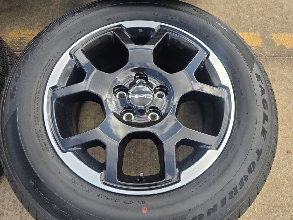18" Honda Ridgeline Pilot HPD OEM wheels rims 18089 60313 MDX 2024 2025 2026 NEW Texas Truck Tire