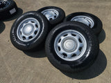 17" Ford F-150 OEM rims wheels 3857 tires steel 2020 2021 2022 2023 2024 2025 Texas Truck Tire