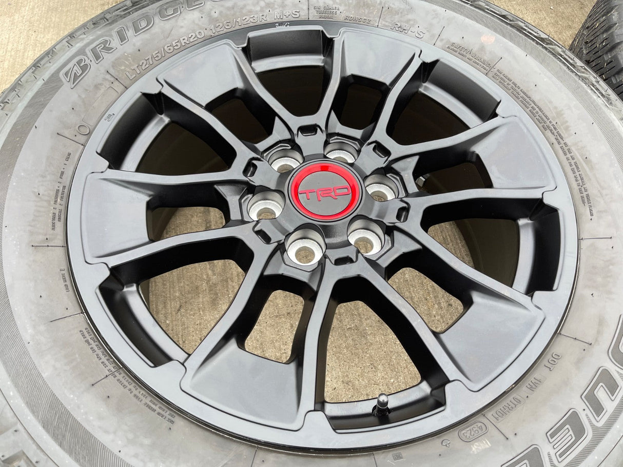 20" Toyota Tundra TRD OEM wheels rims 95314 65196 Sequoia BRIDGESTONE Texas Truck Tire