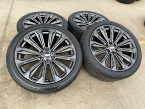 24" Cadillac Escalade V OEM wheels rims tires 2022 2023 2024 2025 2026 Texas Truck Tire