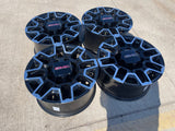 18" GMC Sierra AT4X Chevy Trail Boss 2500 OEM 14136 wheels rims 2025 2026 NEW Texas Truck Tire