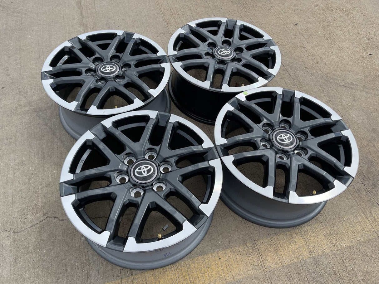 18" Toyota Tacoma TRD OEM wheels rims 10641 4Runner 2024 2025 2026 2027 NEW Texas Truck Tire