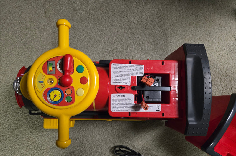 RollPlay Steam Engine Ride-On Toy Open Box Tested and Working