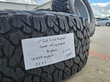 17" Ford F-150 Raptor R OEM Replica BEADLOCK 10460 rims wheels 35" tires BFG NEW Texas Truck Tire