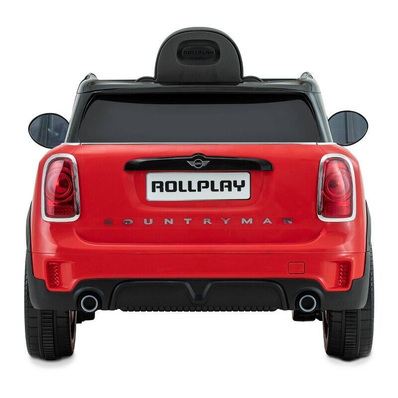 Rev Up Your Child's Playtime with the 6V Mini Cooper Ride-On - Red