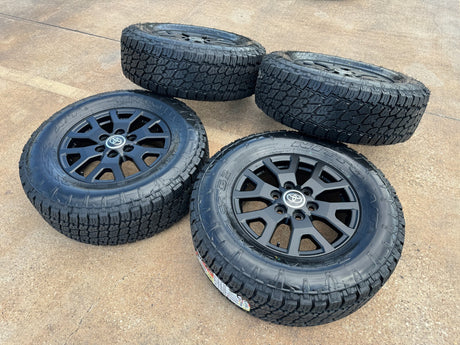 17" Toyota Tacoma 4Runner TRD OEM 10637 94254 wheels rims 2025 2026 NEW NITRO G2 Texas Truck Tire