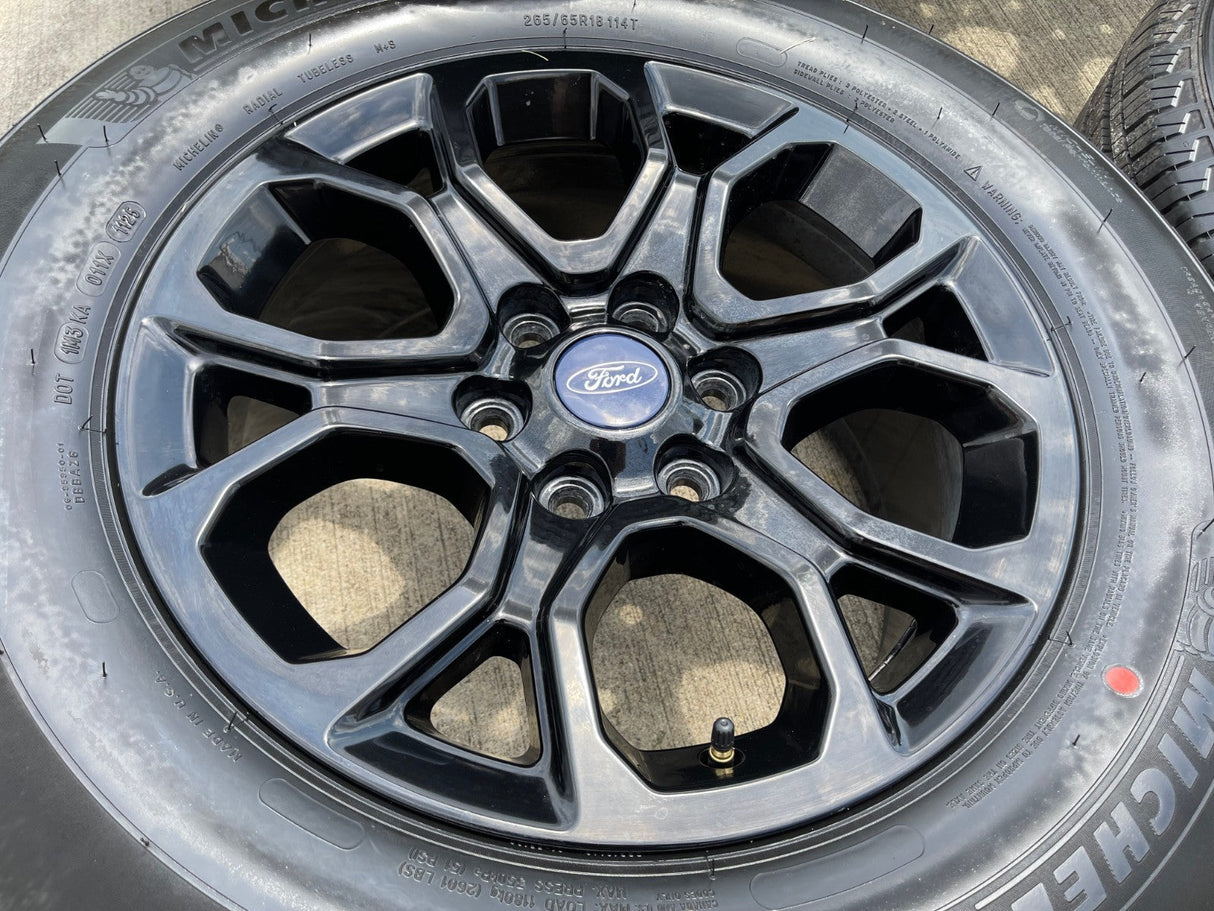 18" Ford F-150 OEM rims wheels 10438 Expedition 2023 2024 2025 2026 MICHELIN NEW Texas Truck Tire