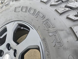 17" Ford Bronco SASQUACH wheels rims 10384 OEM Ranger COOPER STT PRO 37" Texas Truck Tire