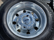 19.5" Ford F-450 Dually F-550 rims wheels RAM 4500 OEM 10x225 2024 2025 2026 Texas Truck Tire