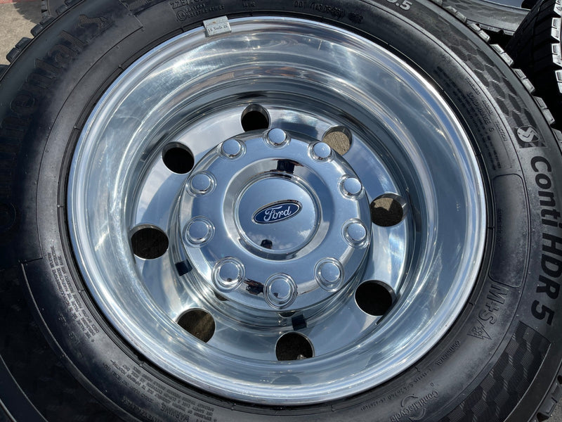 19.5" Ford F-450 Dually F-550 rims wheels RAM 4500 OEM 10x225 2024 2025 2026 Texas Truck Tire