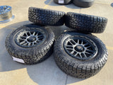 20" Ford F-150 ROUSH OEM Vision 111 Nemesis rims wheels Expedition FALKEN 35" Texas Truck Tire