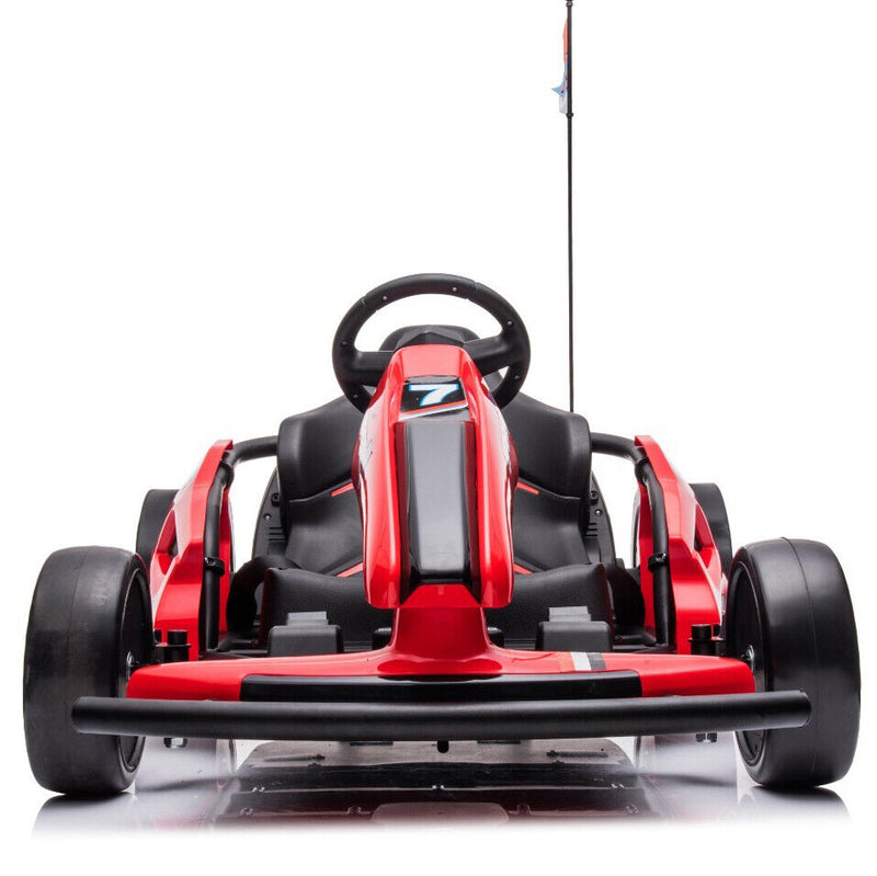 24V Kids Electric Racing Car with Drift Mode - Battery Powered Ride-on Toy