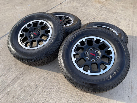 17" Toyota Tacoma 4Runner TRD OEM 10638 wheels rims 2024 2025 2026 BFG NEW Texas Truck Tire