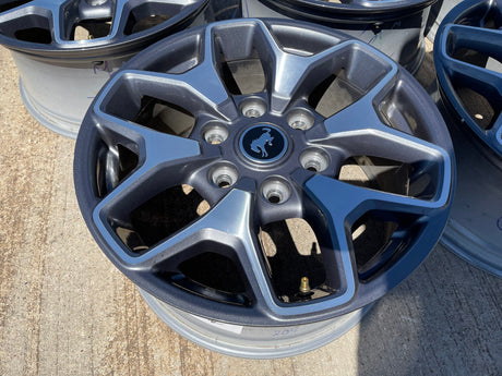 (4) 17" Ford Bronco wheels rims Ranger 95229 10387 2022 2023 2024 2025 NEW Texas Truck Tire