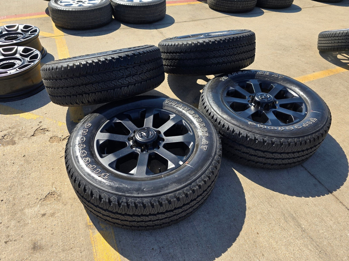 20" Dodge Ram 2500 3500 LARAMIE OEM 2700 wheels rims 2023 2024 2025 2026 NEW Texas Truck Tire