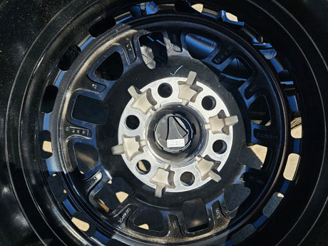 18" Toyota Tundra TSS T FORCE TRD OEM black wheels rims Sequoia GENERAL A/TX Texas Truck Tire
