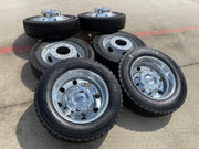 19.5" Ford F-450 Dually F-550 rims wheels RAM 4500 OEM 10x225 2024 2025 2026 Texas Truck Tire