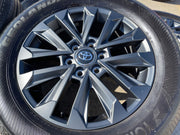 (5) 20" Toyota Land Cruiser OEM wheels rims 94057 Tundra Sequoia 2024 2025 2026 Texas Truck Tire