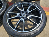 20" Mercedes E43 E53 E400 AMG S580 S65 S63 OEM 85543 85544 wheels rims Texas Truck Tire