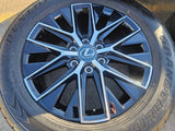 20" Lexus GX550 OEM wheels rims Toyota Land Cruiser Tundra 10545 LX600 NEW 2026 Texas Truck Tire